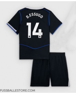 Günstige Chelsea Dario Essugo #14 3rd trikot Kinder 2025-26 Kurzarm (+ Kurze Hosen)